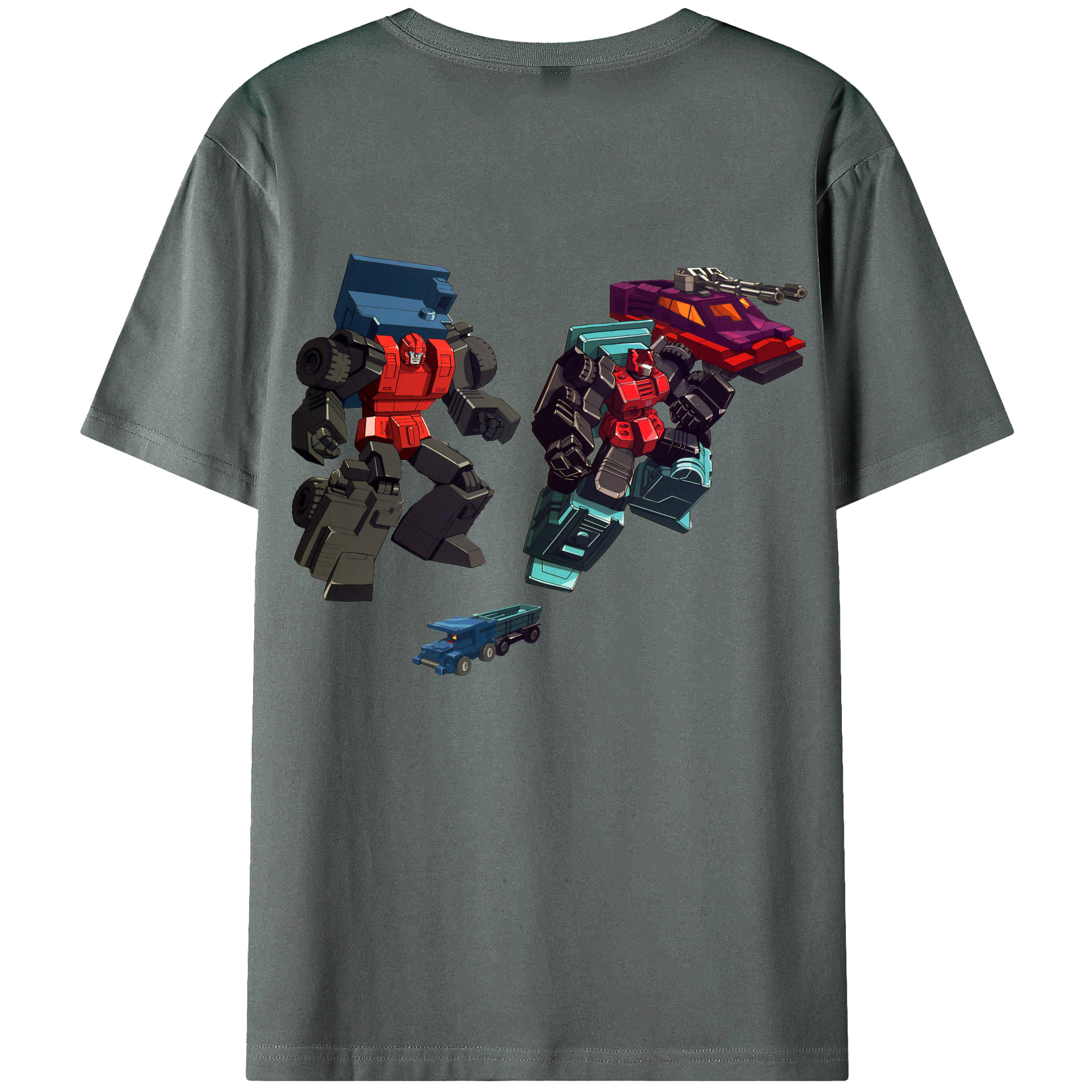 （画像用）  綿100％ メンズ半袖Tシャツ（バックプリント） 通気性